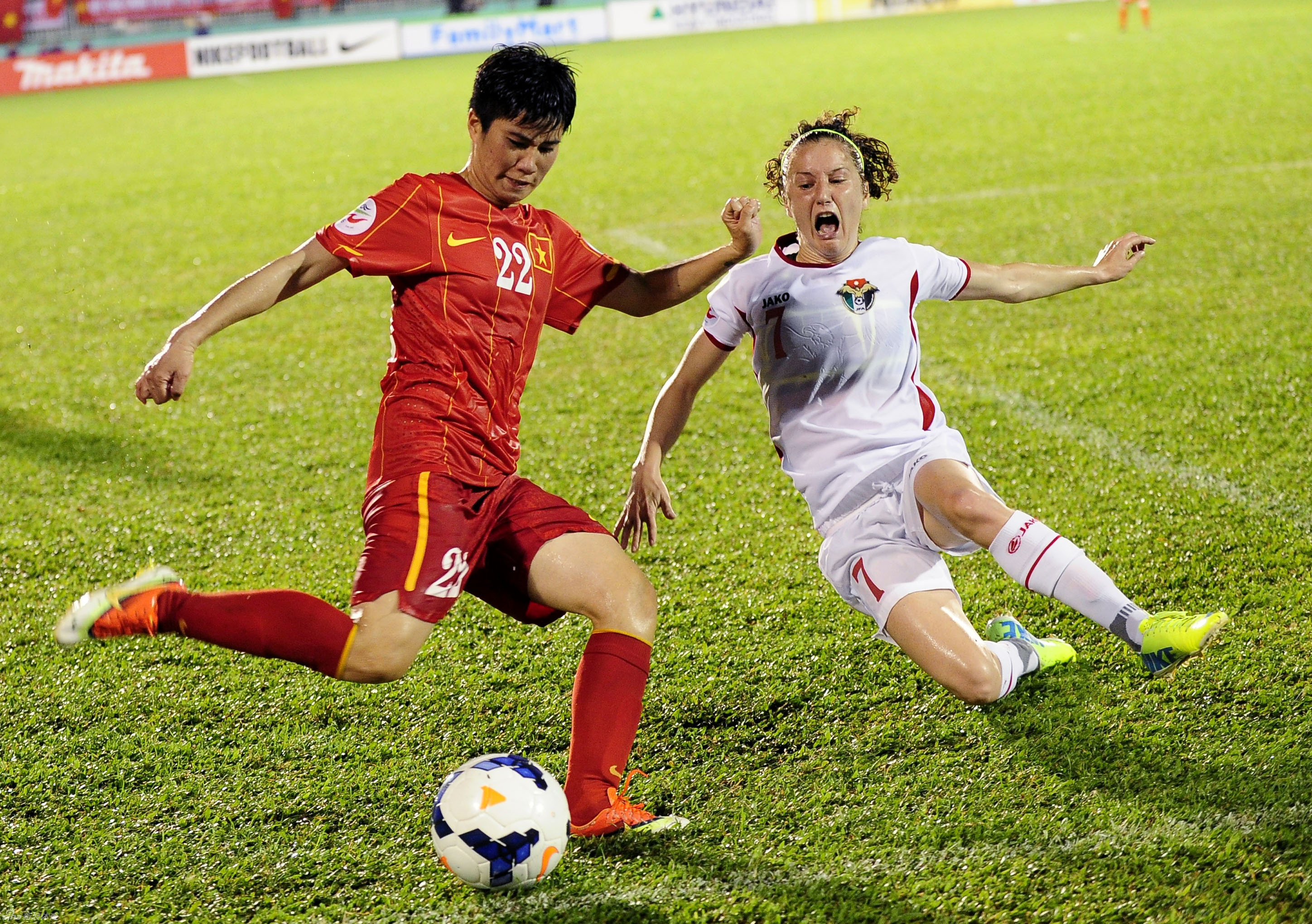 亚洲女足运动员获国际杯最佳射手