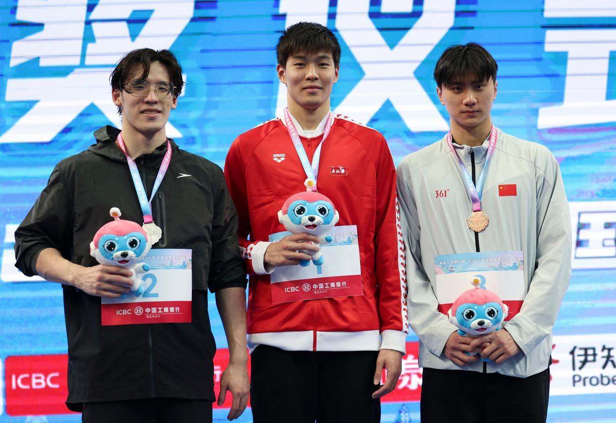 美国游泳名将再添一金，强势领先