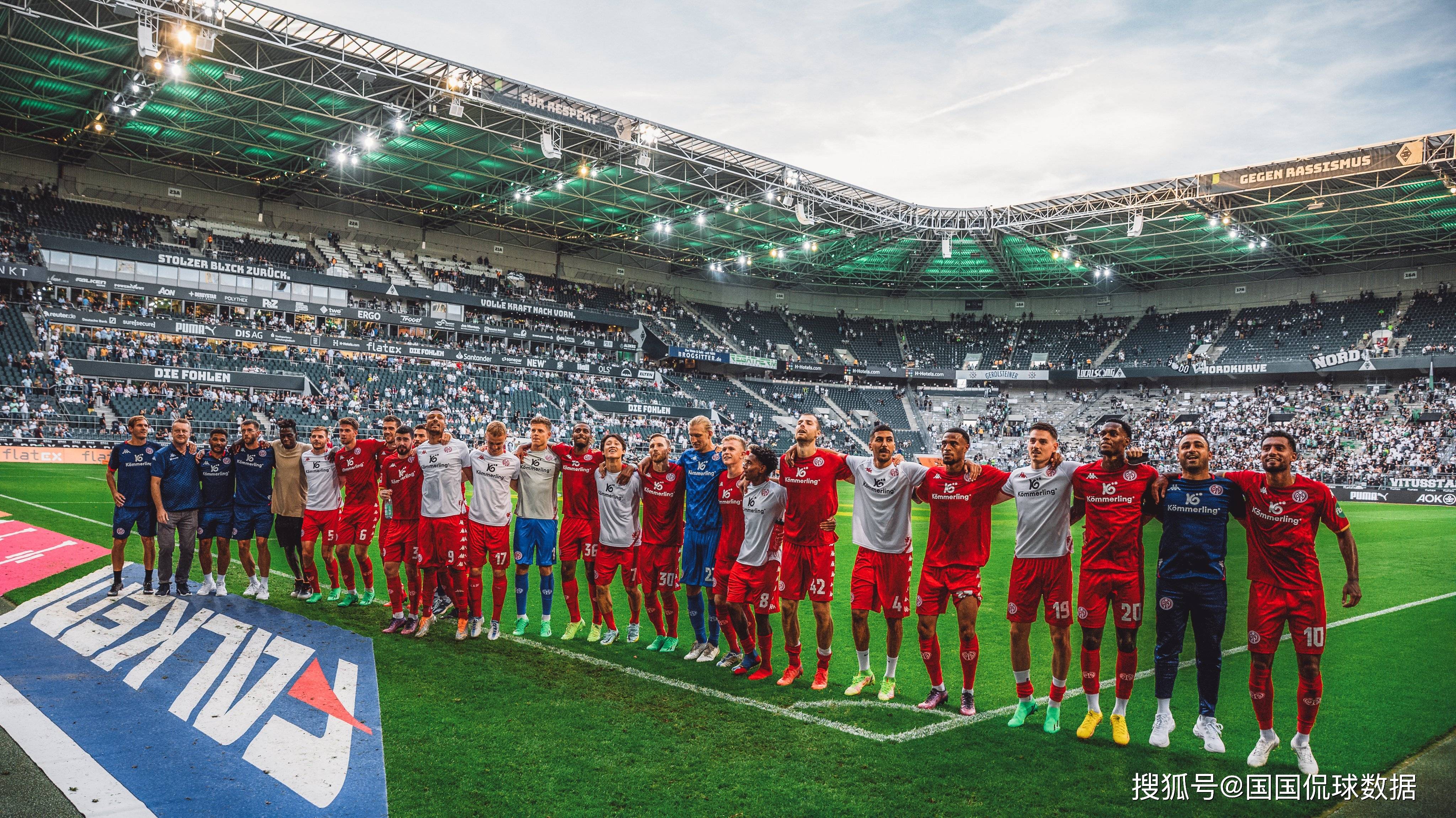 包含美因茨足球队展现实力，无往不胜的词条