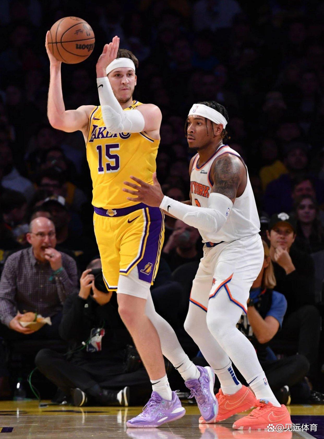 湖人擒下尼克斯，取得连胜