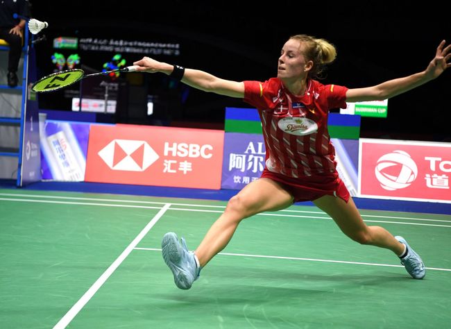 丹麦羽毛球队完胜日本羽毛球队，辛杜送出助攻
